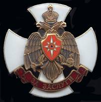 Нагрудный знак "За заслуги"
