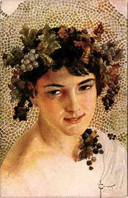 Вакх. ТСН, 314. Цветная автотипия.