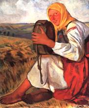 Крестьянка с квасником